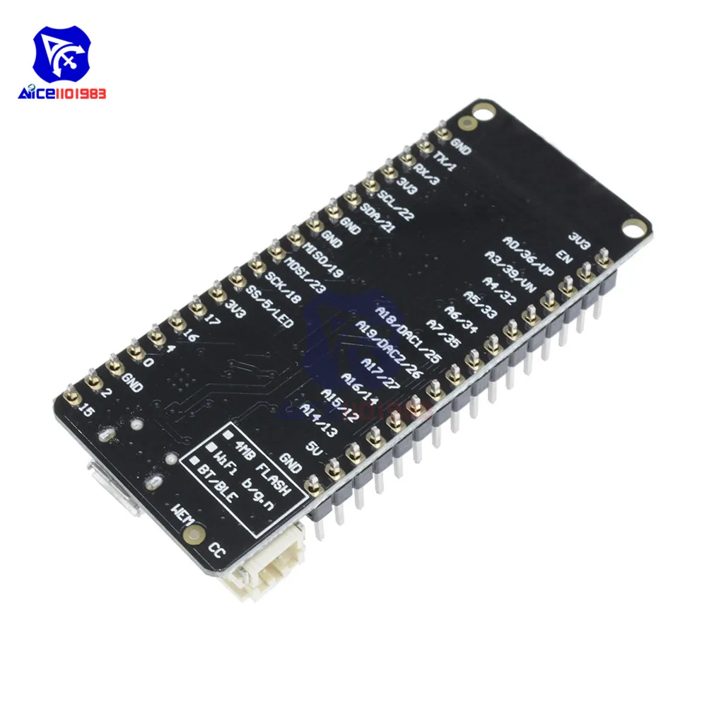 WeMos D1 LOLIN32 ESP32 WiFi Bluetooth Module 2 WeMos D1 LOLIN32 ESP32 WiFi Bluetooth Module - Image 2