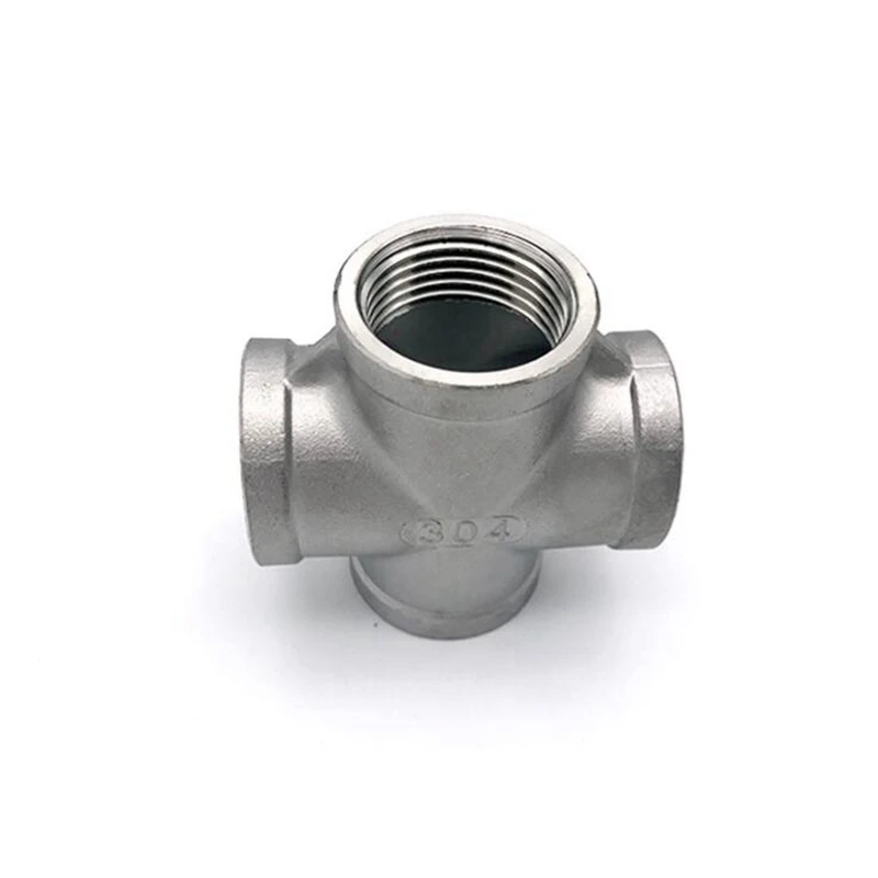 Stainless Steel Equal Cross Fitting 1/8–2" BSP 3 Stainless Steel Equal Cross Fitting 1/8–2" BSP - Image 3