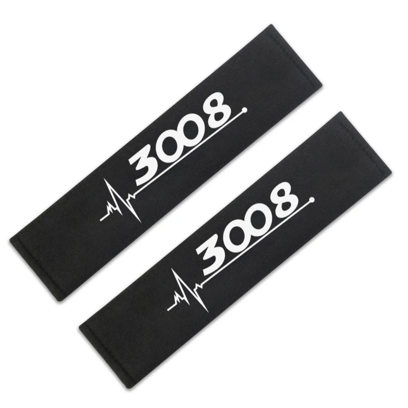 Peugeot Seat Belt Covers Set for 206-3008 6 Peugeot Seat Belt Covers Set for 206-3008 - Image 6