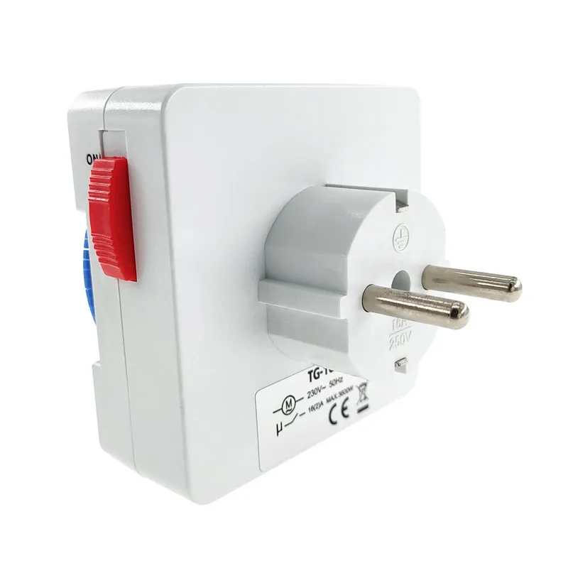 White EU 24-Hour Timer Switch for Appliances 2 White EU 24-Hour Timer Switch for Appliances - Image 2