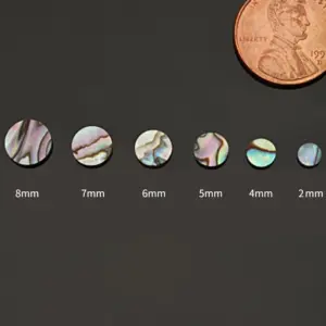 Abalone Shell Dot Inlays for Guitar (50 pcs, 6mm) 9 Hb998c485d5b74d8c8676f3c9e3c9be592 1