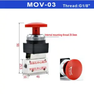 Pneumatic Mechanical Valve for Air Control 18 Hb9a083bd993543f4915951a5d4577ef5i
