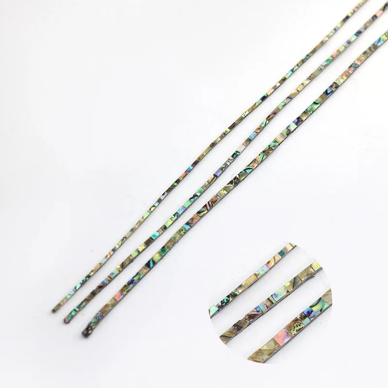Abalone Shell Decorative Strips for Instruments 4 Abalone Shell Decorative Strips for Instruments - Image 4