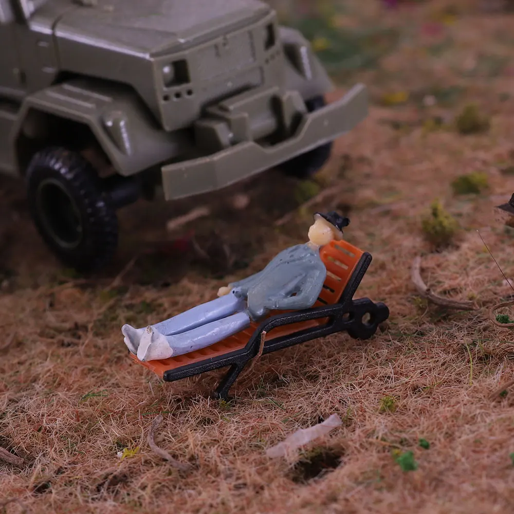 Modern Miniature Chair Set for Dioramas 5 Modern Miniature Chair Set for Dioramas - Image 5