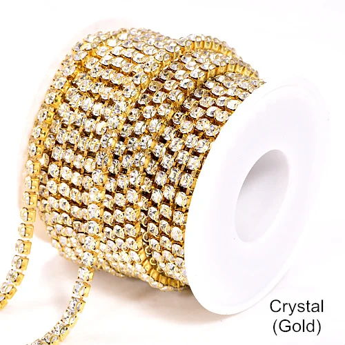 Sparkling 10-Yard Rhinestone Cup Chain 9 Sparkling 10-Yard Rhinestone Cup Chain - Image 9
