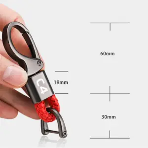 Citroen C4 Handmade Zinc Alloy Keychain 14 Hbf0e388f05154bac98199c88fd4417b4C