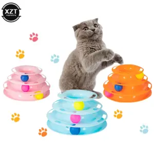 Colorful Pet Toy with Multi-Level Tracks 10 Hc0ddb3fb21d4439588f04978136355fcM