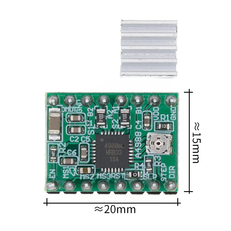 Dual Stepper Motor Driver Modules Set 35V / 2A & 45V / 1.5A 7 Dual Stepper Motor Driver Modules Set 35V / 2A & 45V / 1.5A - Image 7