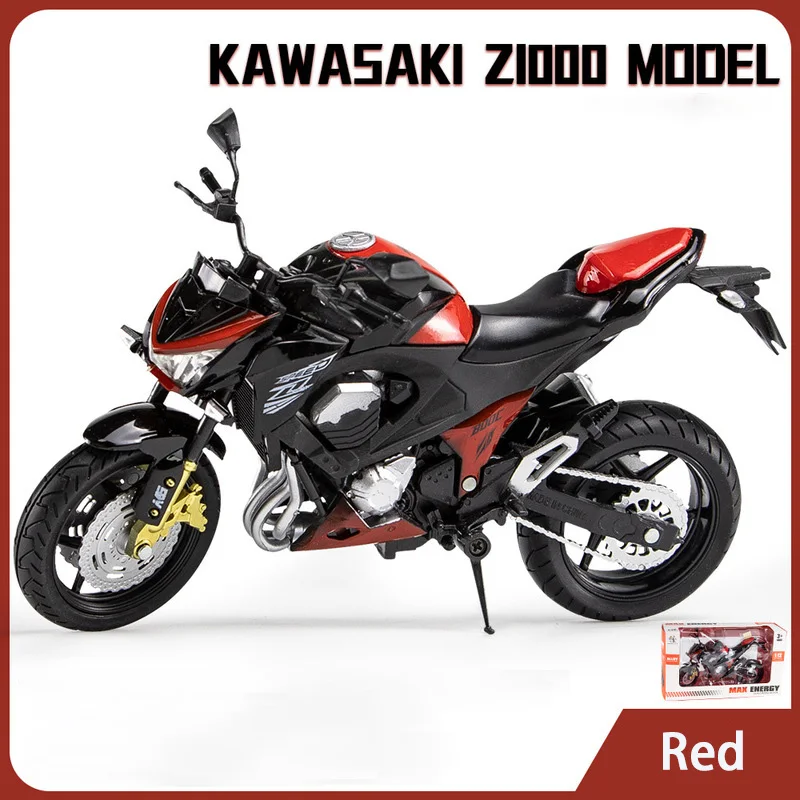 1:12 Kawasaki Z800 Motorcycle Model 6 1:12 Kawasaki Z800 Motorcycle Model - Image 6
