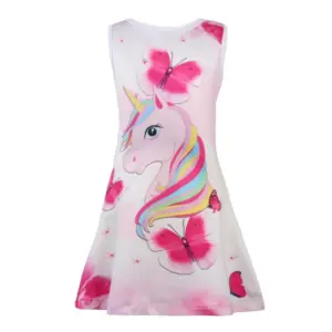 Unicorn Princess Dress Girls 3T-11T 16 Hc570f23affb9432c9397e60f742de3b6l