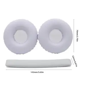 White Leather Headband for JBL Synchros E40BT 9 Hc6cf7e1d0dd34a3a88d711244966de44j