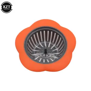 Bright Flower-Shaped Silicone Sink Strainer in Vibrant Colors 19 Hc7b2bc02c93e477bbb0bc69c97f39532T
