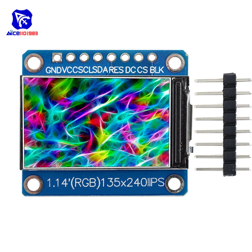 1.14-Inch RGB TFT LCD Display Module 1 1.14-Inch RGB TFT LCD Display Module