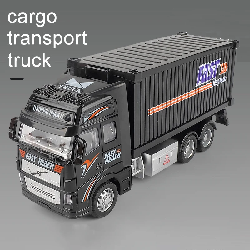 1:32 Scale Diecast Container Truck Collectible 7 1:32 Scale Diecast Container Truck Collectible - Image 7