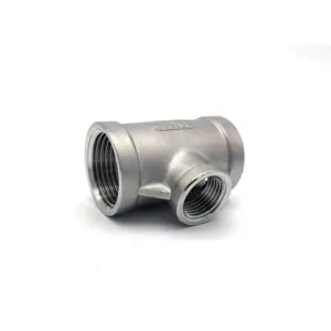 Stainless Steel Reducing Tee for Pipes 6 Hc8c039a888d94269899a889e93c7d7943