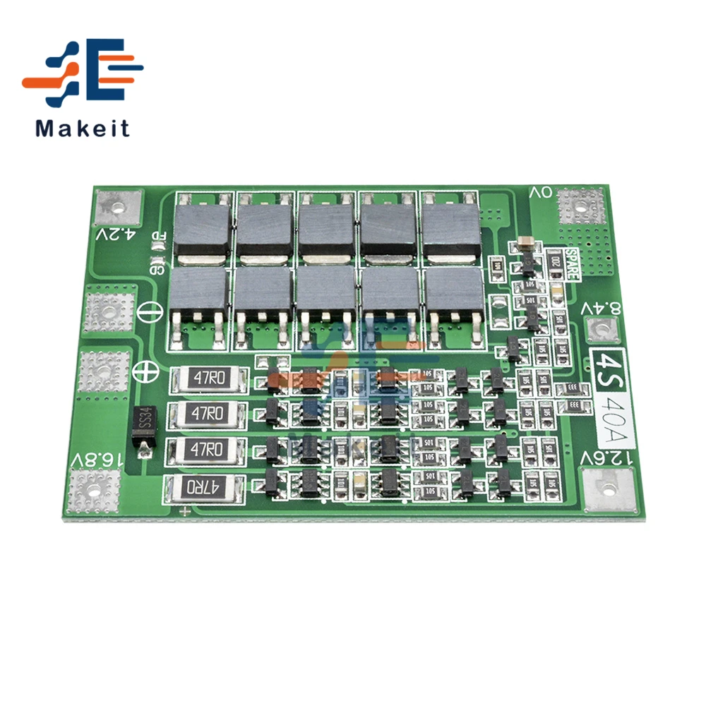 3S/4S Lithium Battery Protection BMS Board 5 3S/4S Lithium Battery Protection BMS Board - Image 5