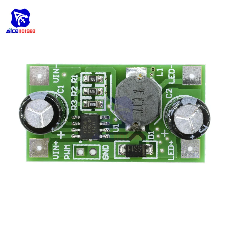 Compact 5-35V LED Driver Module with PWM Dimming 3 Compact 5-35V LED Driver Module with PWM Dimming - Image 3