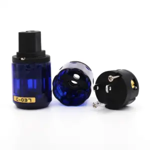 Rhodium-Plated Power & Audio Connectors Set 12 Hd0074d8642444063b972c921adcad35cx