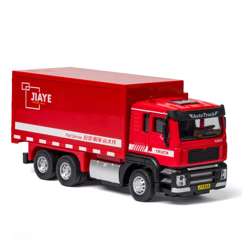 1:32 Scale Diecast Container Truck Collectible 6 1:32 Scale Diecast Container Truck Collectible - Image 6