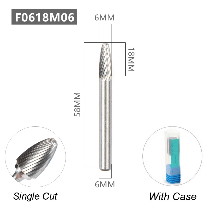 High-Performance Tungsten Carbide Rotary Burr Set 9 High-Performance Tungsten Carbide Rotary Burr Set - Image 9