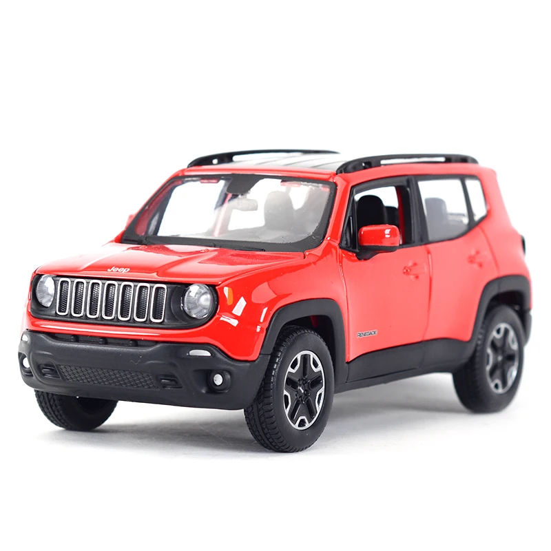 Vibrant Orange 1:24 Jeep Renegade Model 7 Vibrant Orange 1:24 Jeep Renegade Model - Image 7