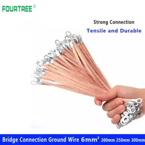 10-Piece Ground Wire Set for Electrical Use