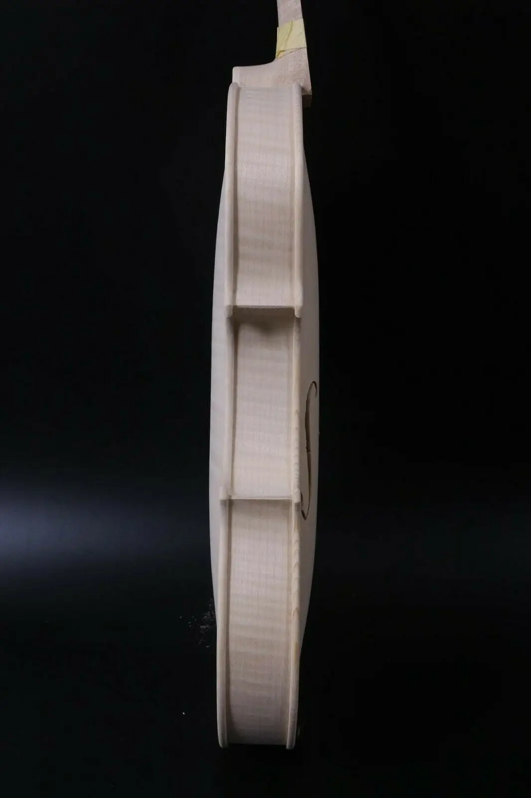 Unfinished 4/4 Violin with Flame Maple Back 5 Unfinished 4/4 Violin with Flame Maple Back - Image 5