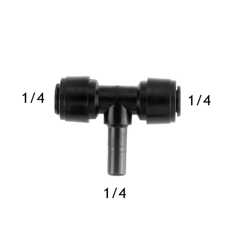 Black POM Water Fitting Set for Household Plumbing 9 Black POM Water Fitting Set for Household Plumbing - Image 9