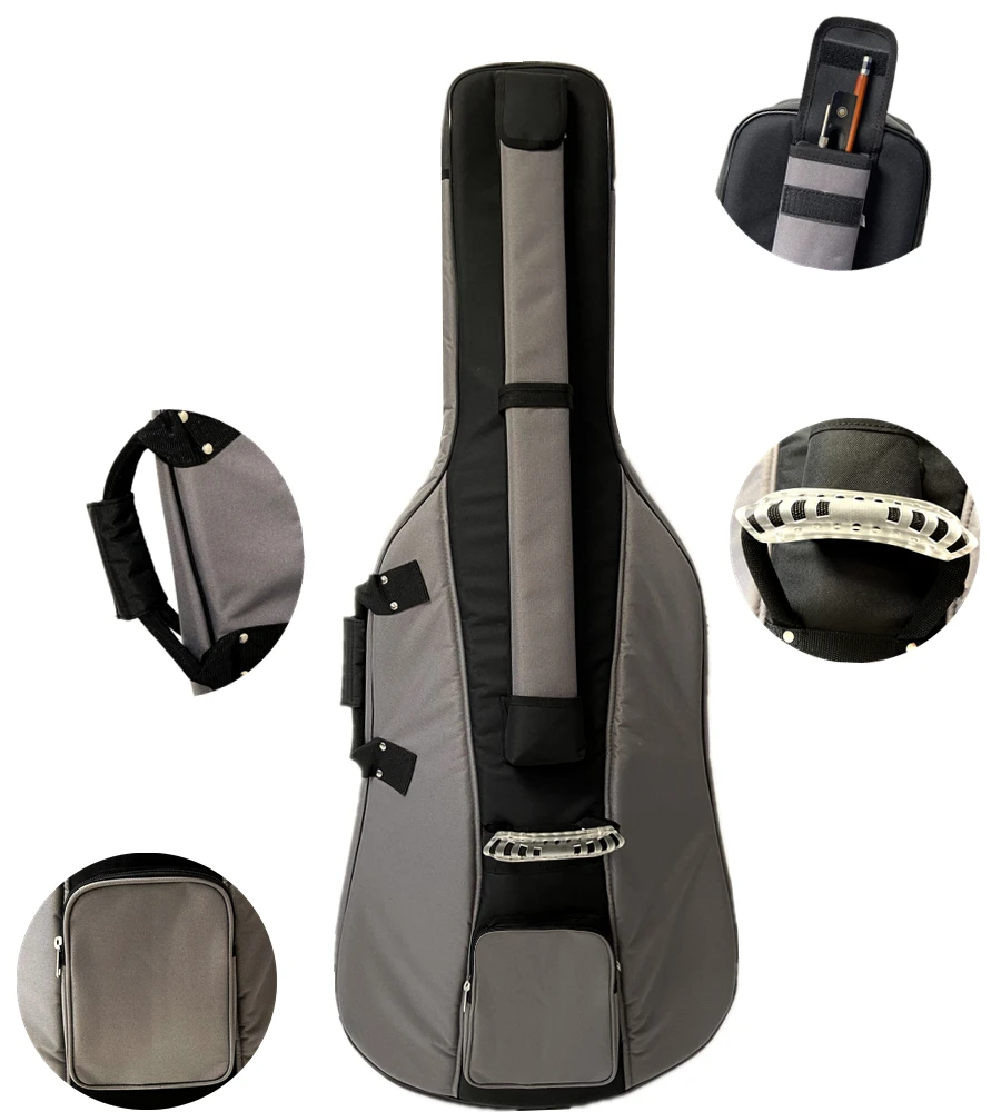 Durable Waterproof Cellos Soft Bag for All Sizes 7 Durable Waterproof Cellos Soft Bag for All Sizes - Image 7