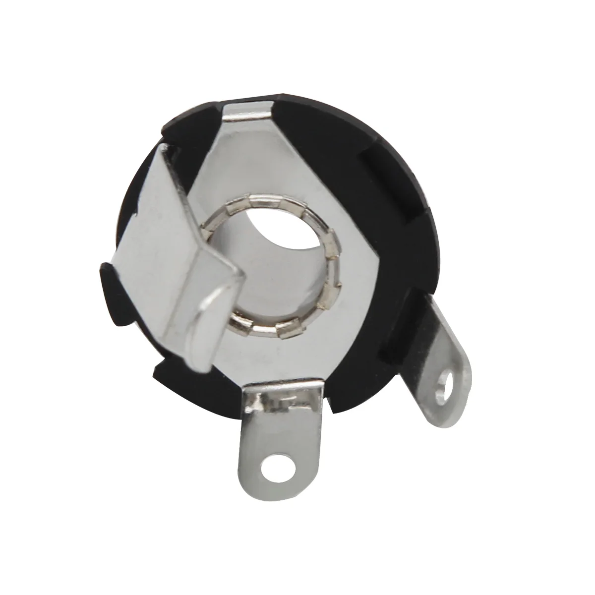 Chrome Mono Jack Sockets for Guitar (Set of 2) 3 Chrome Mono Jack Sockets for Guitar (Set of 2) - Image 3