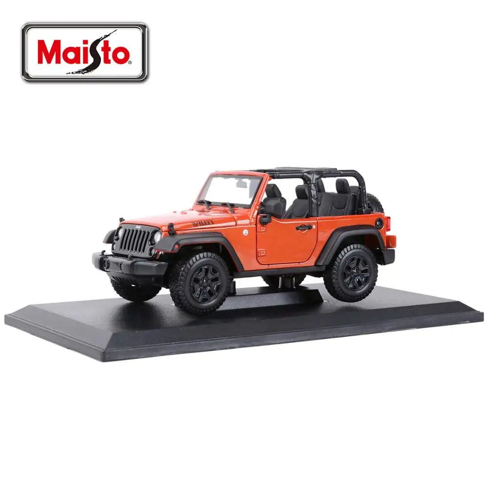 Maisto 1:18 Jeep Willys Wrangler Model 5 Maisto 1:18 Jeep Willys Wrangler Model - Image 5