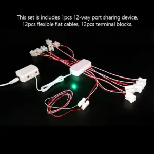 Model Railway LED Power Hub with 12 Ports 8 He6cc0706d6c4454d97058494674ac7c7f