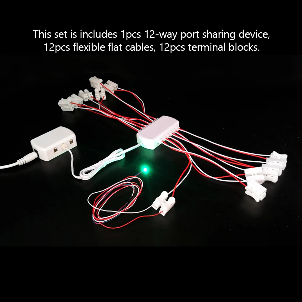 Model Railway LED Power Hub with 12 Ports 2 Model Railway LED Power Hub with 12 Ports - Image 2
