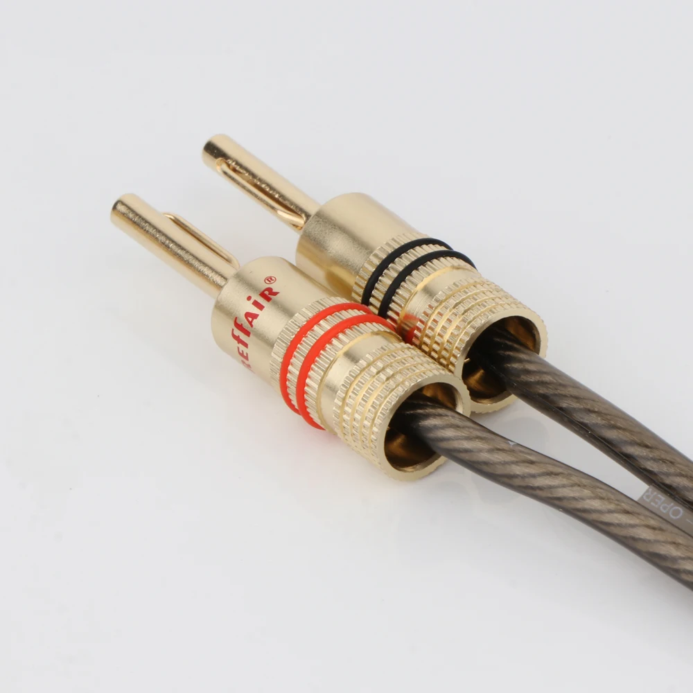 High-Quality 4mm Gold-Plated Banana Plugs for Audiovisual Setup 4 High-Quality 4mm Gold-Plated Banana Plugs for Audiovisual Setup - Image 4