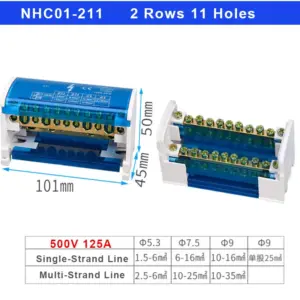 NHC01 Terminal Junction Box 500V 125A 16 He9ad0fd5f457427fb14e3d19441ff68aG