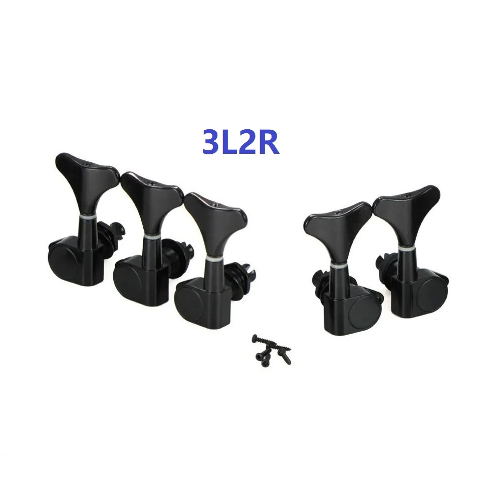 Chrome Tuning Pegs Set for 5-String Electric Bass 7 Chrome Tuning Pegs Set for 5-String Electric Bass - Image 7