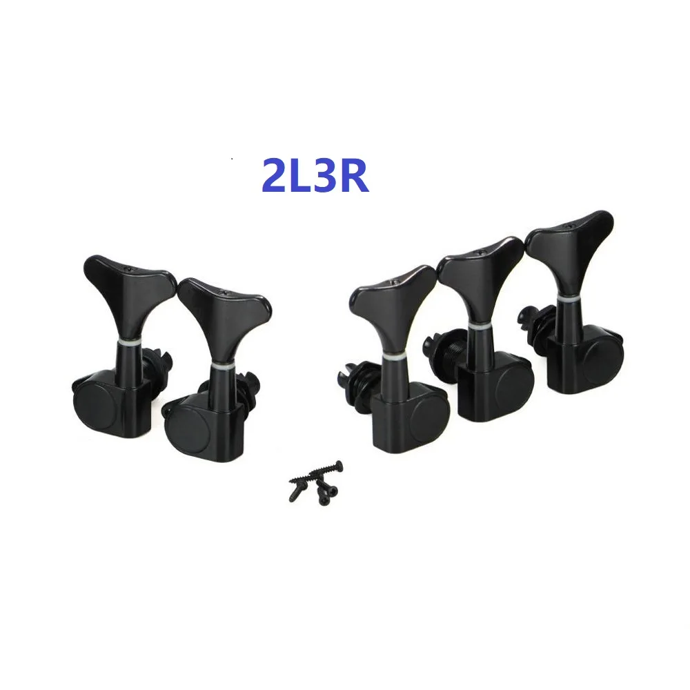 Chrome Tuning Pegs Set for 5-String Electric Bass 9 Chrome Tuning Pegs Set for 5-String Electric Bass - Image 9