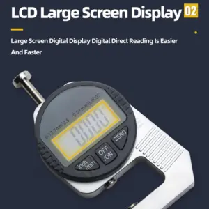 Digital Thickness Gauge 0-12.7mm with LCD Display 12 Hed5ae3dda9da47868715a545a0590169m