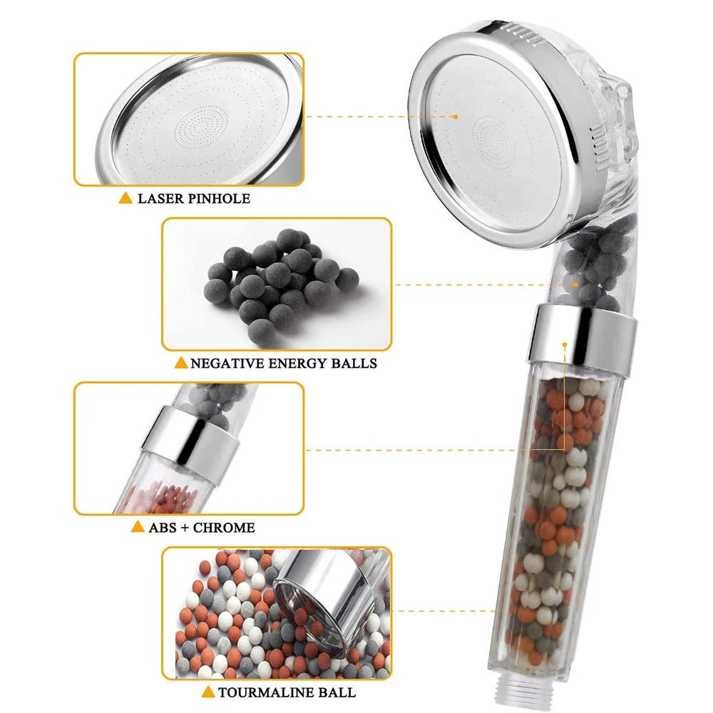 Z&L High-Pressure Handheld Shower Head 5 Z&L High-Pressure Handheld Shower Head - Image 5