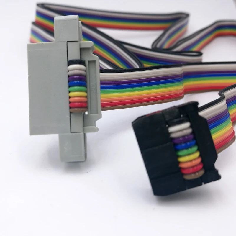 Colorful 10-Pin PLC Extension Cable, 0.5m-2m 4 Colorful 10-Pin PLC Extension Cable, 0.5m-2m - Image 4