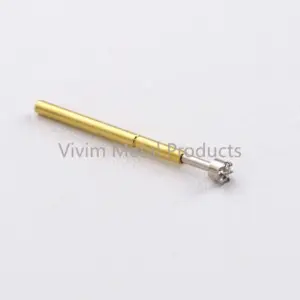 P160-H3 Brass Spring Test Pins, 100 pcs 8 Hef18e6dc31b5437f9a542228b76949d21
