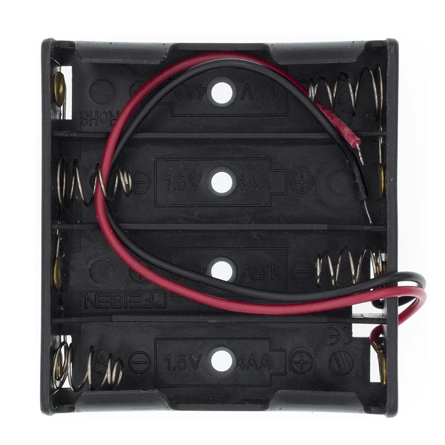 Versatile Black Battery Holder for AA & 18650 5 Versatile Black Battery Holder for AA & 18650 - Image 5