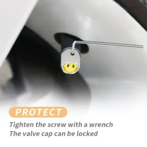 Stainless Steel Anti-Theft Valve Caps for Trumpchi 9 Hf0843ec4b2444621b90df4afb417427dI