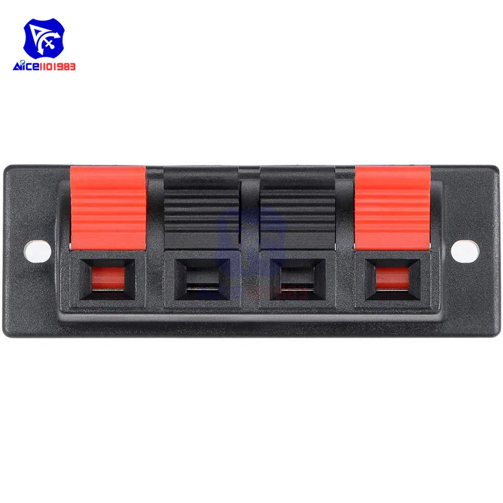 4-Way Stereo Speaker Terminal Connectors (Set of 5) 4 4-Way Stereo Speaker Terminal Connectors (Set of 5) - Image 4