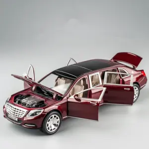 1:24 Maybach S600 Diecast Model 11 Hf1c52fa3b3924a569c1cc6c6afd3834eV