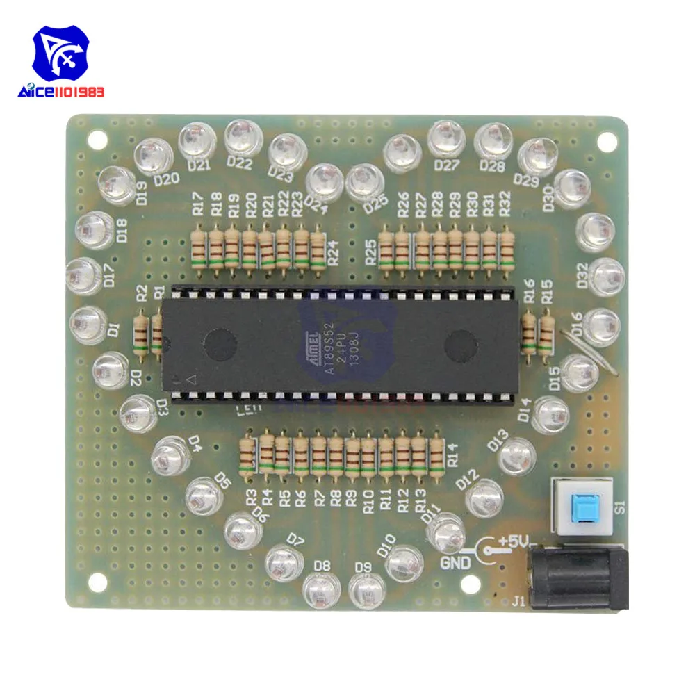 Heart-Shaped 32-LED RGB Light Module 4 Heart-Shaped 32-LED RGB Light Module - Image 4