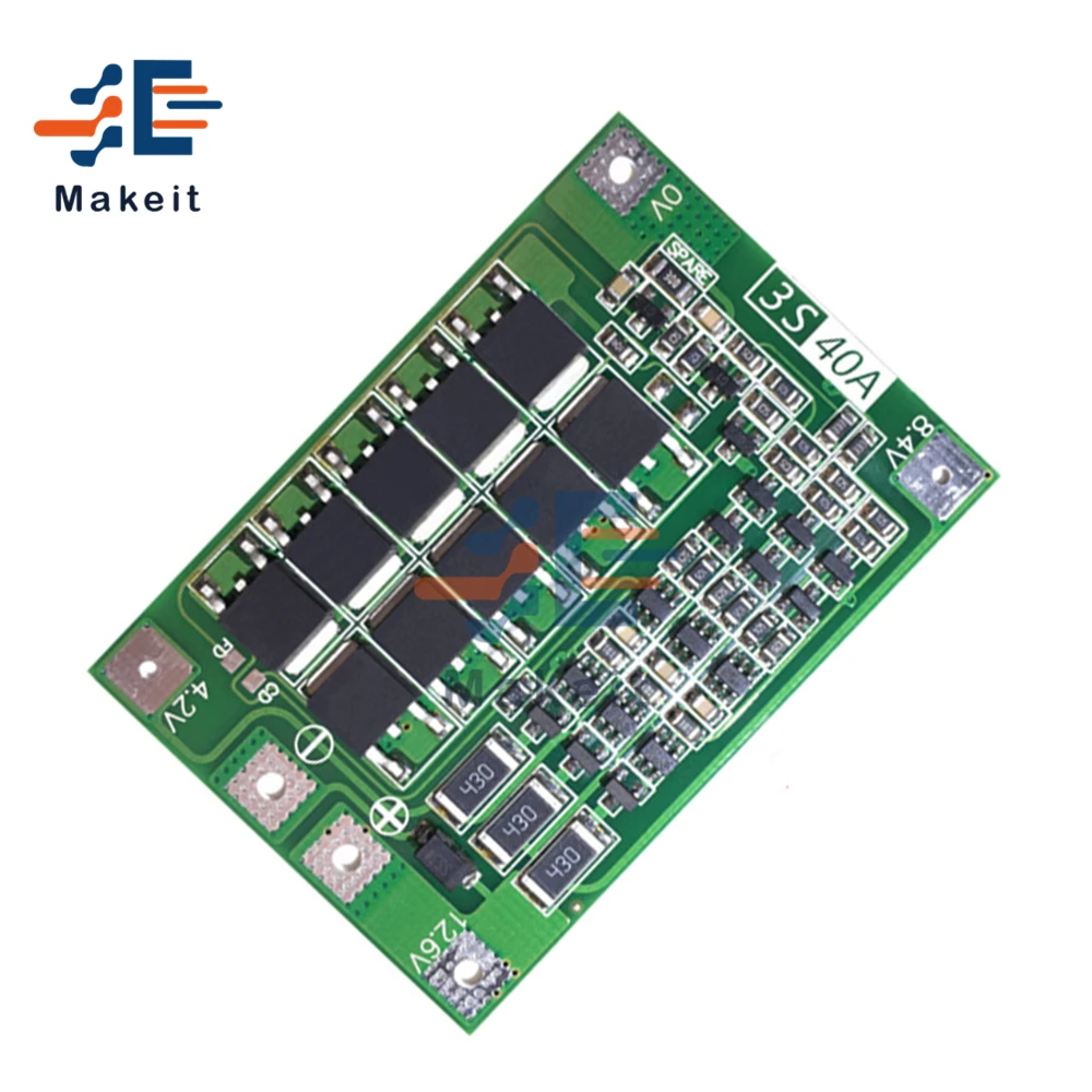 3S/4S Lithium Battery Protection BMS Board 3 3S/4S Lithium Battery Protection BMS Board - Image 3