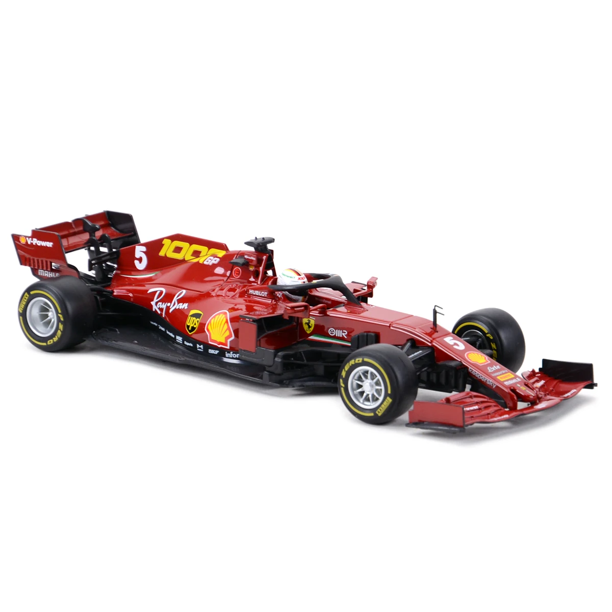 Ferrari F1 2020 SF1000 Diecast Model by Bburago 4 Ferrari F1 2020 SF1000 Diecast Model by Bburago - Image 4