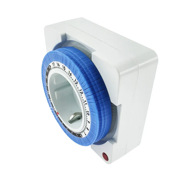 White EU 24-Hour Timer Switch for Appliances 4 White EU 24-Hour Timer Switch for Appliances - Image 4