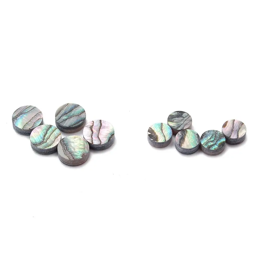 Abalone Shell Dot Inlays for Guitar (50 pcs, 6mm) 4 Abalone Shell Dot Inlays for Guitar (50 pcs, 6mm) - Image 4